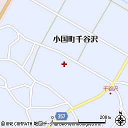 新潟県長岡市小国町千谷沢320周辺の地図