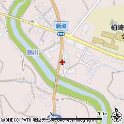 新潟県柏崎市新道3147周辺の地図