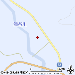 福島県大沼郡昭和村小野川橋爪周辺の地図