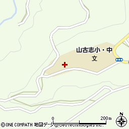 長岡市立山古志中学校周辺の地図