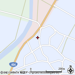 新潟県長岡市小国町千谷沢161周辺の地図