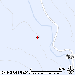 福島県南会津郡只見町布沢木滝周辺の地図