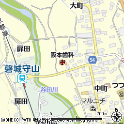 阪本歯科医院周辺の地図