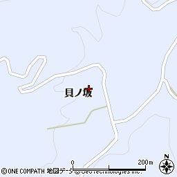 福島県川内村（双葉郡）下川内（貝ノ坂）周辺の地図