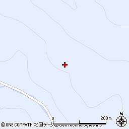 福島県只見町（南会津郡）布沢（城山下）周辺の地図