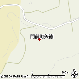 石川県輪島市門前町矢徳リ8周辺の地図