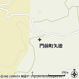 石川県輪島市門前町矢徳チ周辺の地図