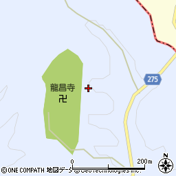 石川県輪島市三井町与呂見根周辺の地図