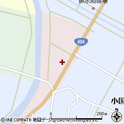 新潟県長岡市小国町下新田周辺の地図