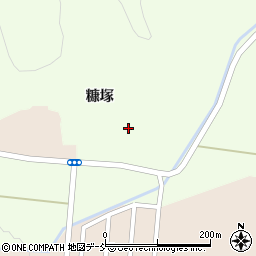 福島県田村市滝根町菅谷（糠塚）周辺の地図
