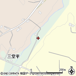 福島県郡山市田村町岩作三堂平周辺の地図