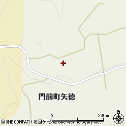 石川県輪島市門前町矢徳ホ周辺の地図