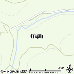 石川県輪島市打越町周辺の地図