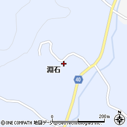 福島県郡山市田村町川曲淵石周辺の地図