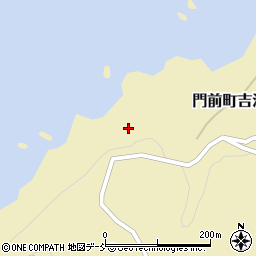 石川県輪島市門前町吉浦ぬ周辺の地図