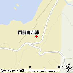 石川県輪島市門前町吉浦チ周辺の地図