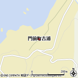 石川県輪島市門前町吉浦周辺の地図