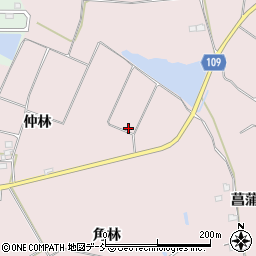 福島県須賀川市仁井田仲林166周辺の地図