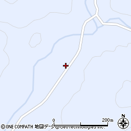 石川県輪島市三井町仁行渡合前周辺の地図