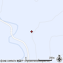 福島県只見町（南会津郡）布沢（登戸山）周辺の地図
