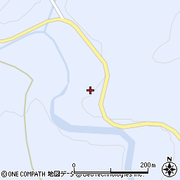 福島県昭和村（大沼郡）小野川（下廻戸）周辺の地図