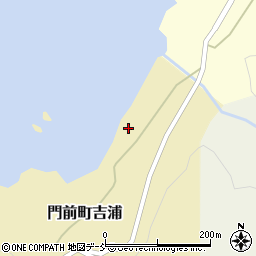 石川県輪島市門前町吉浦ヘ周辺の地図