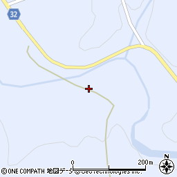 福島県大沼郡昭和村小野川上岩下周辺の地図