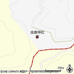 金倉神社周辺の地図