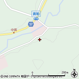 石川県鳳珠郡能登町中斉ケ周辺の地図