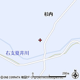 福島県田村郡小野町浮金楽内周辺の地図