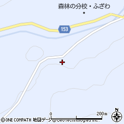 福島県南会津郡只見町布沢行塚周辺の地図