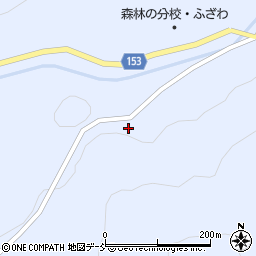 福島県只見町（南会津郡）布沢（行塚）周辺の地図