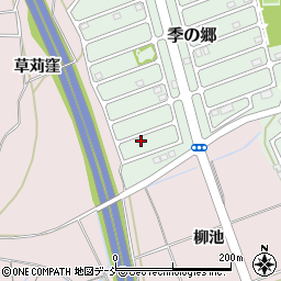 福島県須賀川市季の郷129周辺の地図