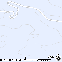 福島県只見町（南会津郡）布沢（小倉山）周辺の地図