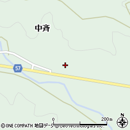 石川県鳳珠郡能登町中斉ク周辺の地図