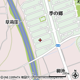 福島県須賀川市季の郷124周辺の地図