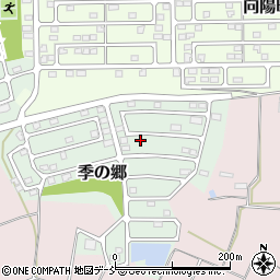 福島県須賀川市季の郷557周辺の地図