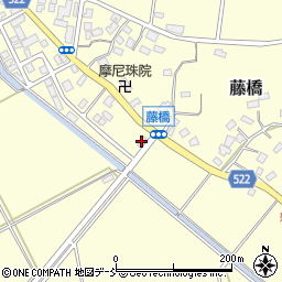 藤橋農家センター周辺の地図