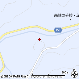 福島県南会津郡只見町布沢並滝周辺の地図