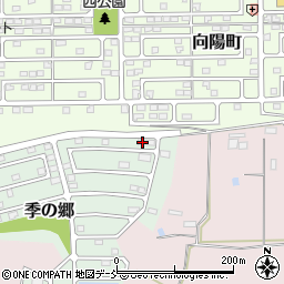 福島県須賀川市季の郷525周辺の地図