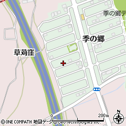 福島県須賀川市季の郷94周辺の地図