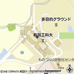 新潟工科大学　総務課周辺の地図