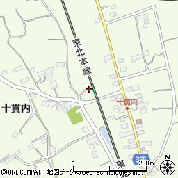 福島県須賀川市滑川十貫内180周辺の地図
