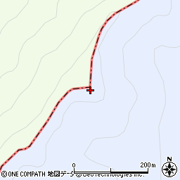 打越山周辺の地図