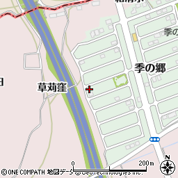福島県須賀川市季の郷70周辺の地図