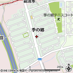 福島県須賀川市季の郷181周辺の地図