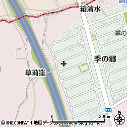 福島県須賀川市季の郷55周辺の地図