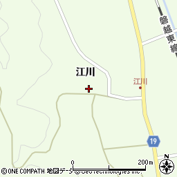 福島県田村市滝根町菅谷江川57-1周辺の地図