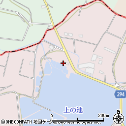 福島県須賀川市仁井田（上ノ池）周辺の地図