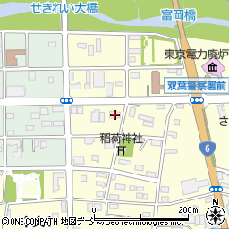 復興庁福島復興局　富岡支所周辺の地図
